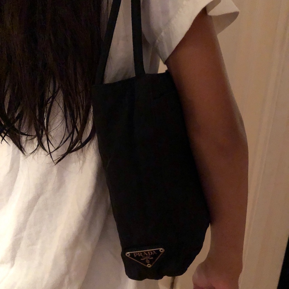 PRADA nylon purse in black - Picture 6 of 8